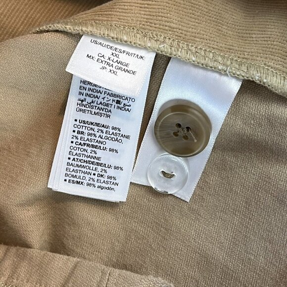 Making the Cut Deconstructed Corduroy Corset Top by Yannik Size XXL NWT - Picture 9 of 12